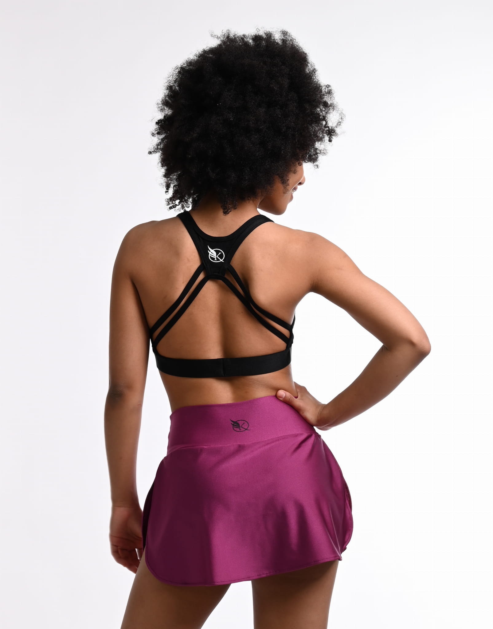 Samba Skirt PLUM-1