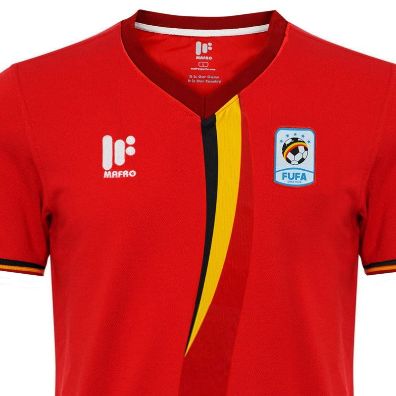 Uganda national team Home soccer jersey 2019/20 - Mafro